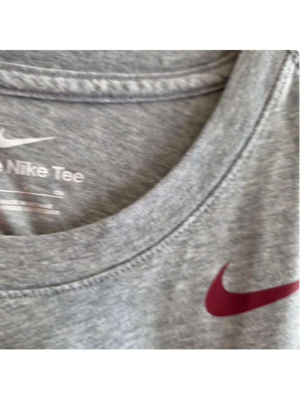 Women's Nike Gray Alabama Elephant Short Sleeve Tee S